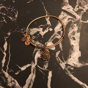 Alex & Ani Flower Bracelet